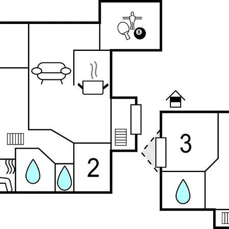 Дом отдыха Lovely In With Sauna *