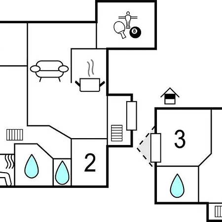 Дом отдыха Lovely In With Sauna *